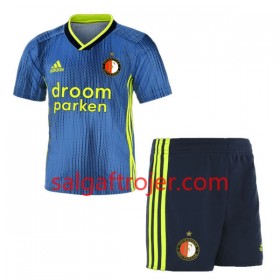 Feyenoord Rotterdam Fodboldtrøjer Børn Udebanesæt 2019/20 Kort ærmer